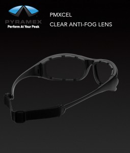 Pyramex Pmxcel Clear Anti-Fog Lens Safety Glasses